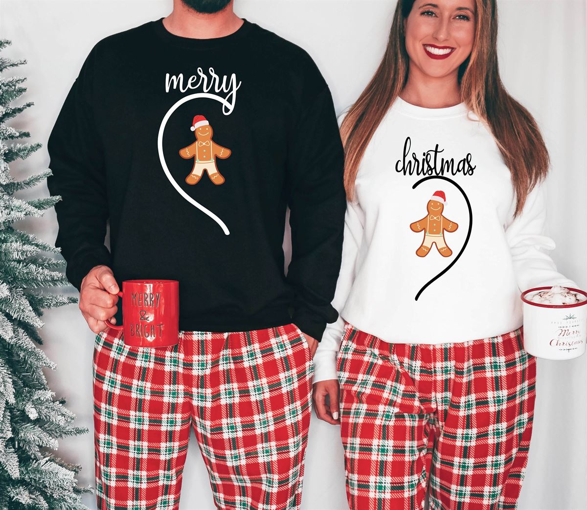 Christmas Couple Merry Christmas Sweatshirt Christmas Couple Matching Funny Christmas Couples Sweater Holiday Couples Sweatshirt Full Size Up To 5xl