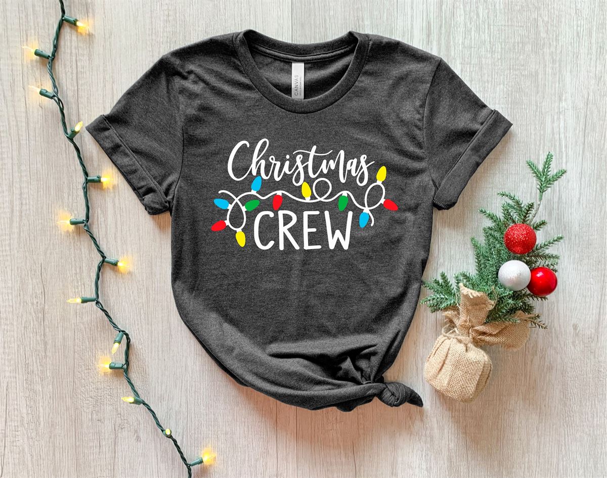 Christmas Crew Shirt Family Christmas Shirt Family Christmas Shirts Christmas T Shirt Toddler Christmas Shirt Holiday Shirt Full Size Up To 5xl