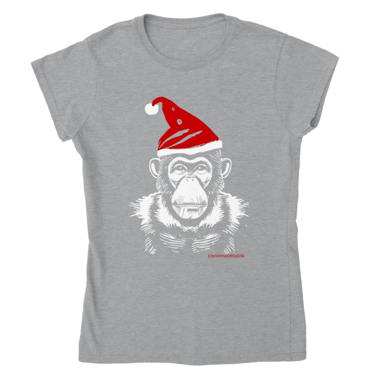 Christmas Shirt With Animal Motif For Women Size Up To 5xl