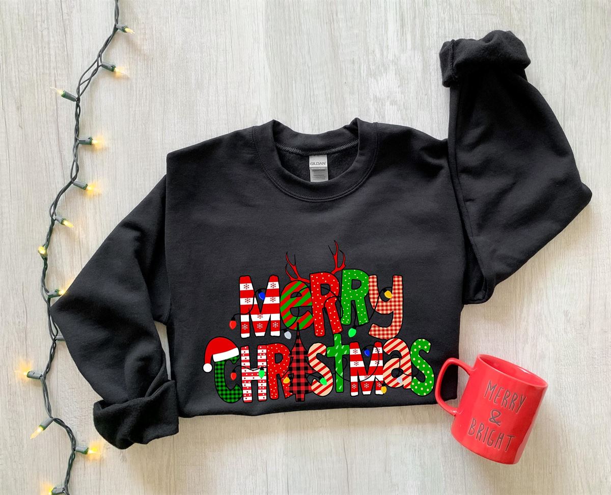 Christmas Sweatshirt Womens Christmas Sweatshirt Christmas Sweatshirts For Women Christmas Gift Womenmerry Christmas Sweatshirt Full Size Up To 5xl