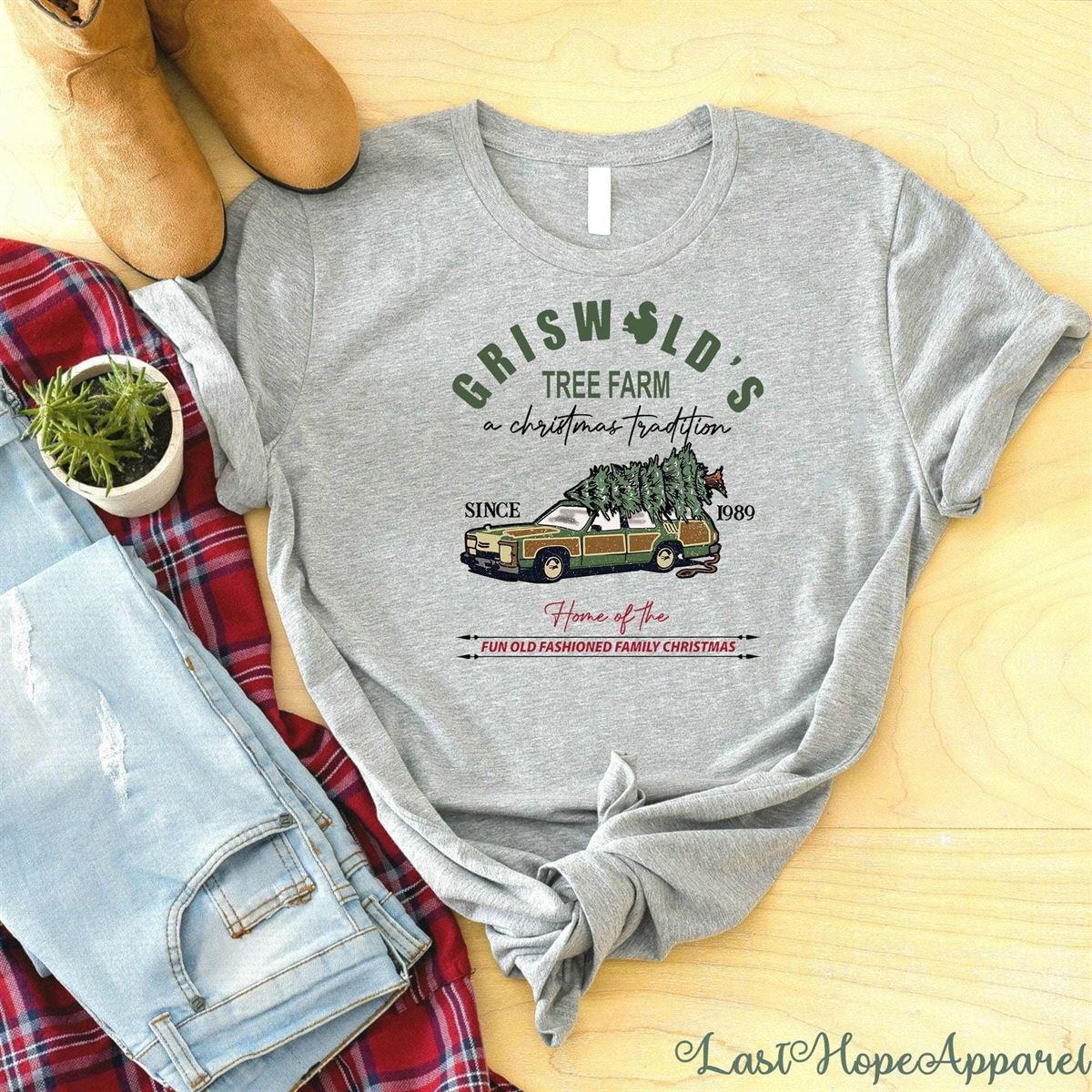 Griswold’s Tree Farm Since 1989 Shirt Christmas T-shirt Family Holiday Shirt Christmas Outfit Christmas Party Tee Christmas Gift Size Up To 5xl