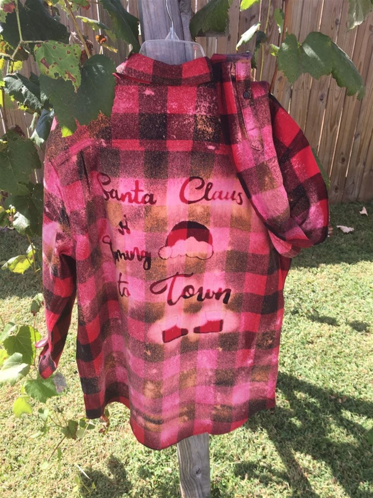 Santa Clausfun Giftchristmas Flannelflannel Shirtbleached Flannelchristmas Shirtwomens Giftcustom Flannelwinter Flannelchristmas Size Up To 5xl