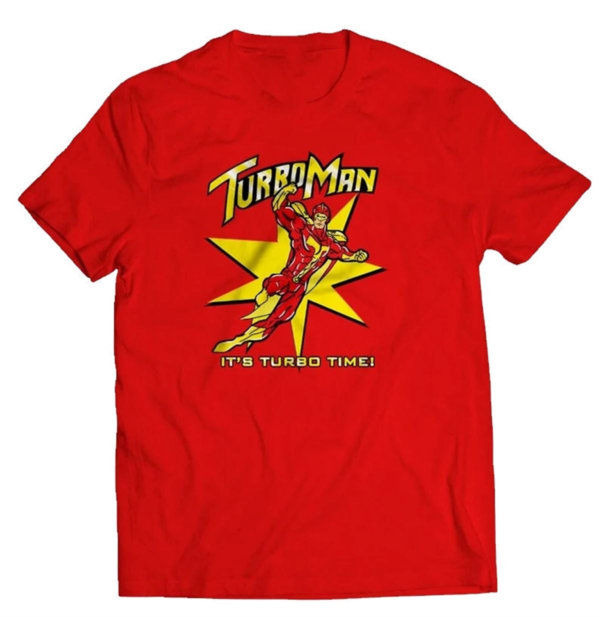 Turbo Man Christmas T-shirt Unisex Jingle Movie Action Figure Tee Top Size Up To 5xl