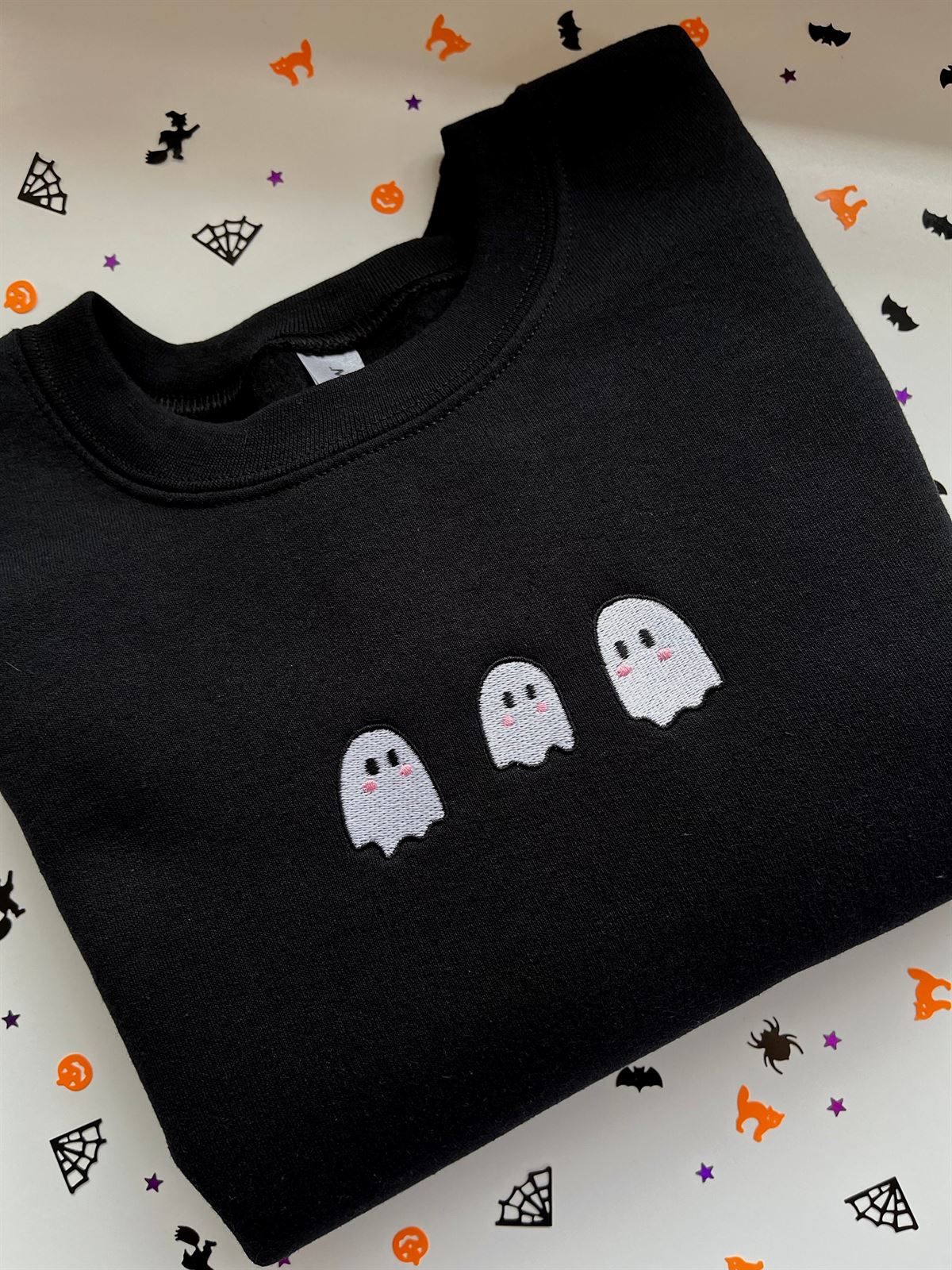 Ghost Sweatshirt Glow In The Dark Size Up To 5xl