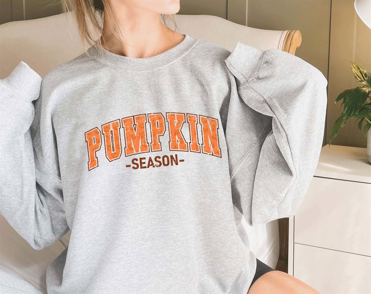 Pumpkin Season Sweater Halloween Jumper Ladies Fall Shirt Autumn Jumper Halloween Sweatshirt Sweater Weather Autumn Jumper Full Size Up To 5xl